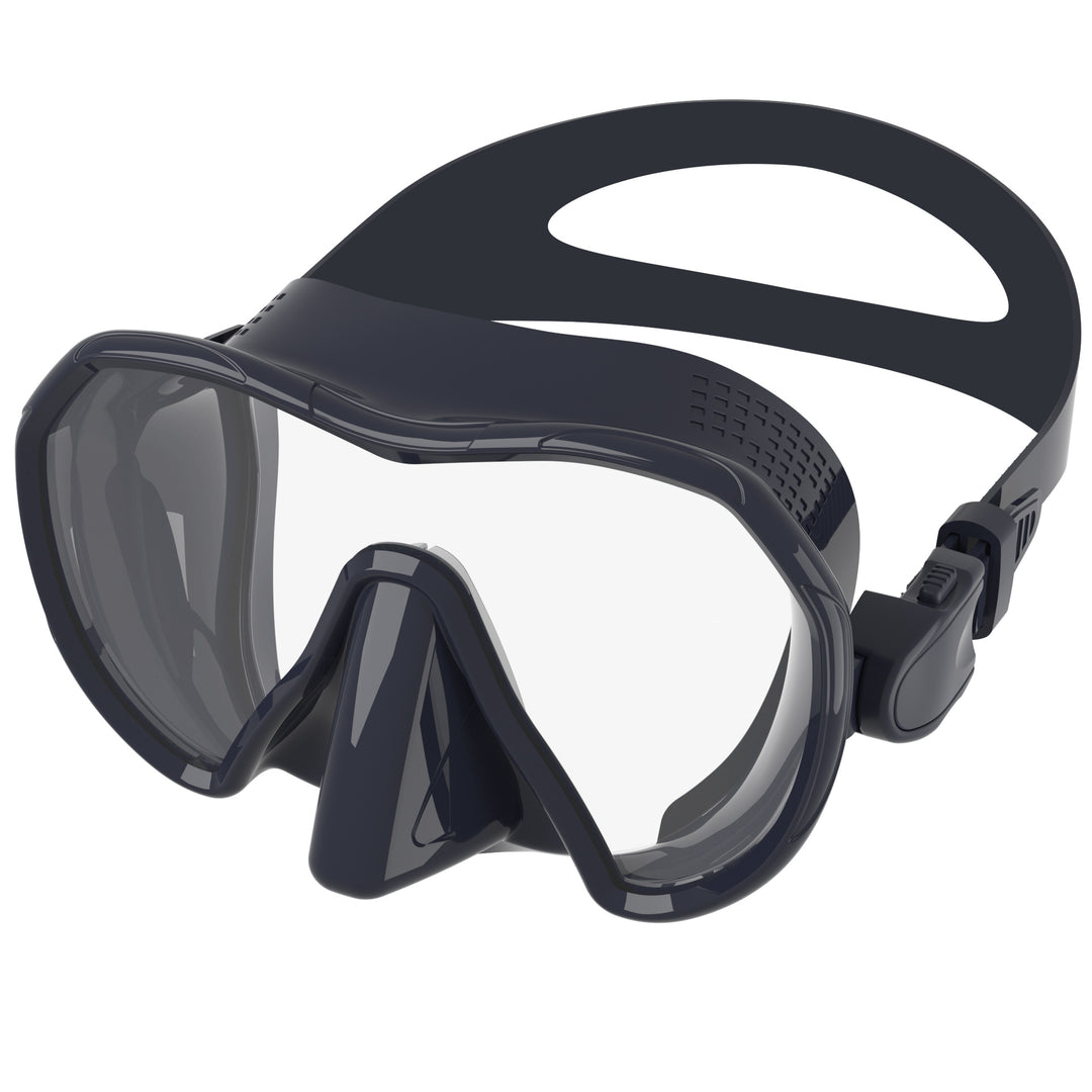 Diving mask with wide field of vision and comfortable silicone edge Kalsten