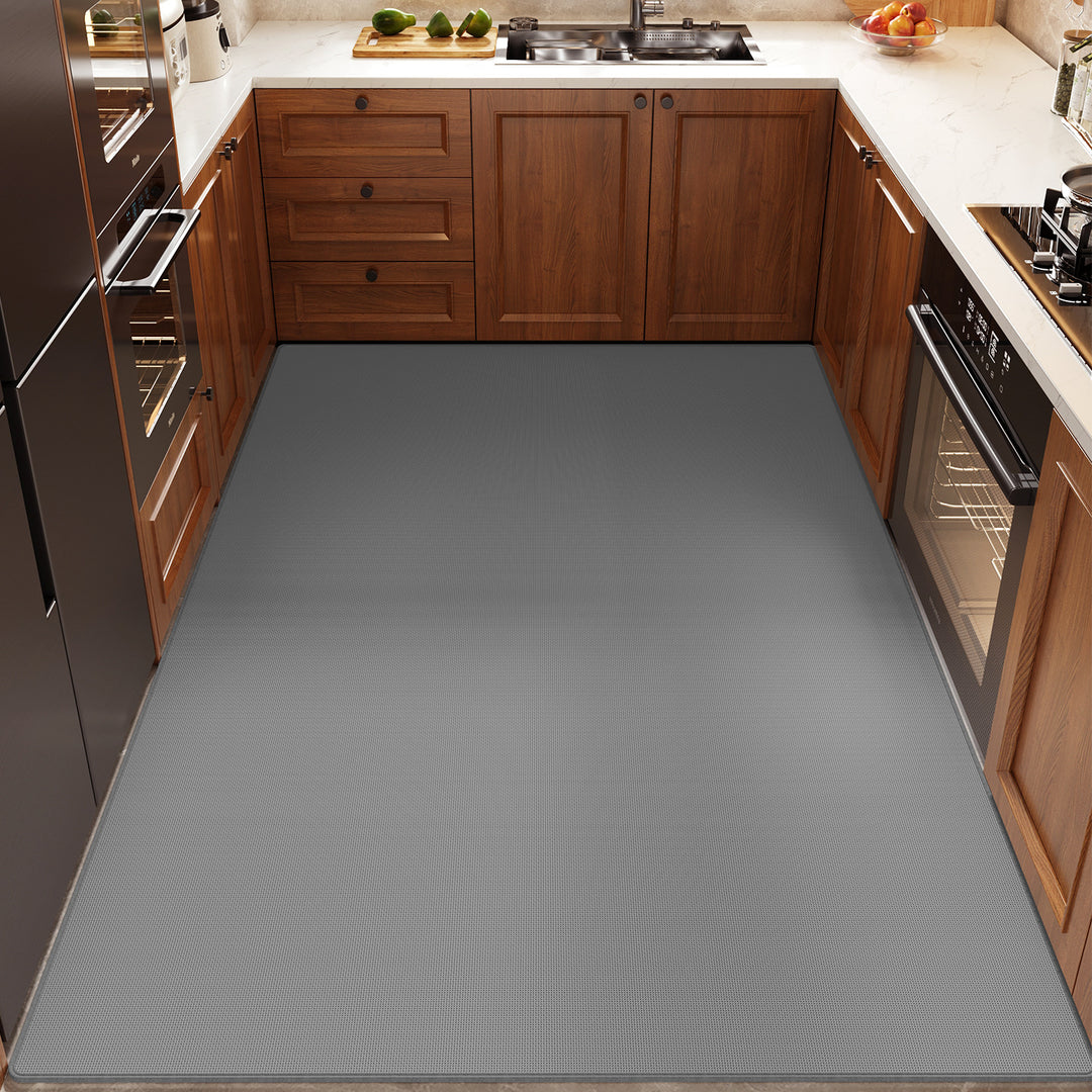 Textured Kitchen Area Mat Kalsten