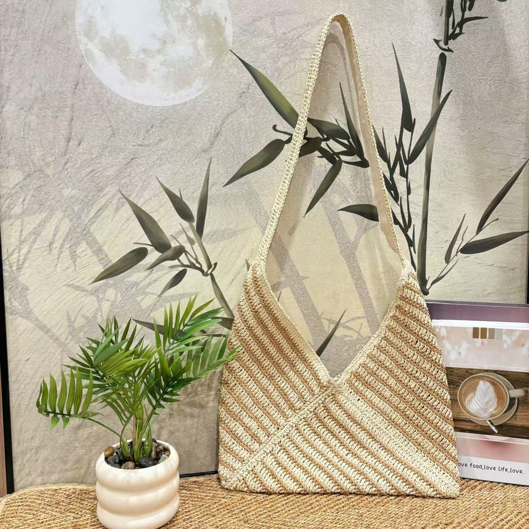 Shoulder bag made from handwoven material Kalsten
