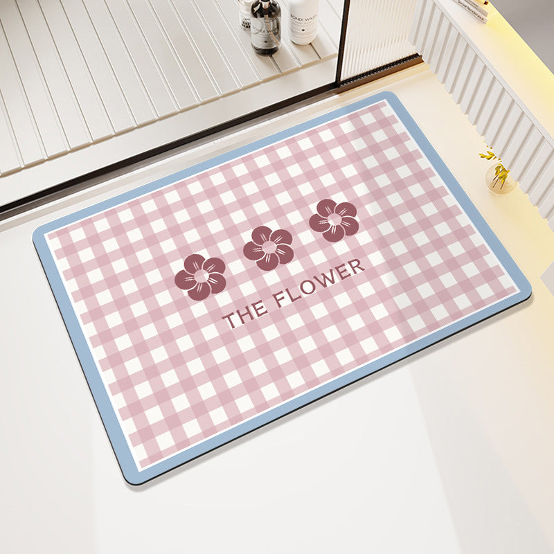Charming Decorative Bath Mat Kalsten