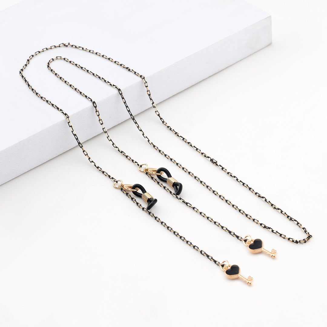 Elegant Geometric Glasses Chain kalsten