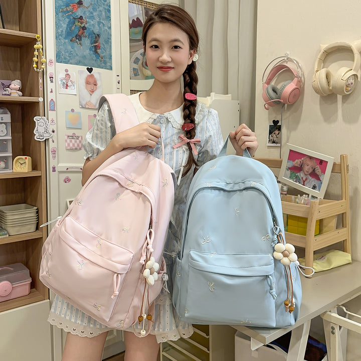 Decorative Embroidered Backpack Kalsten 1791205744
