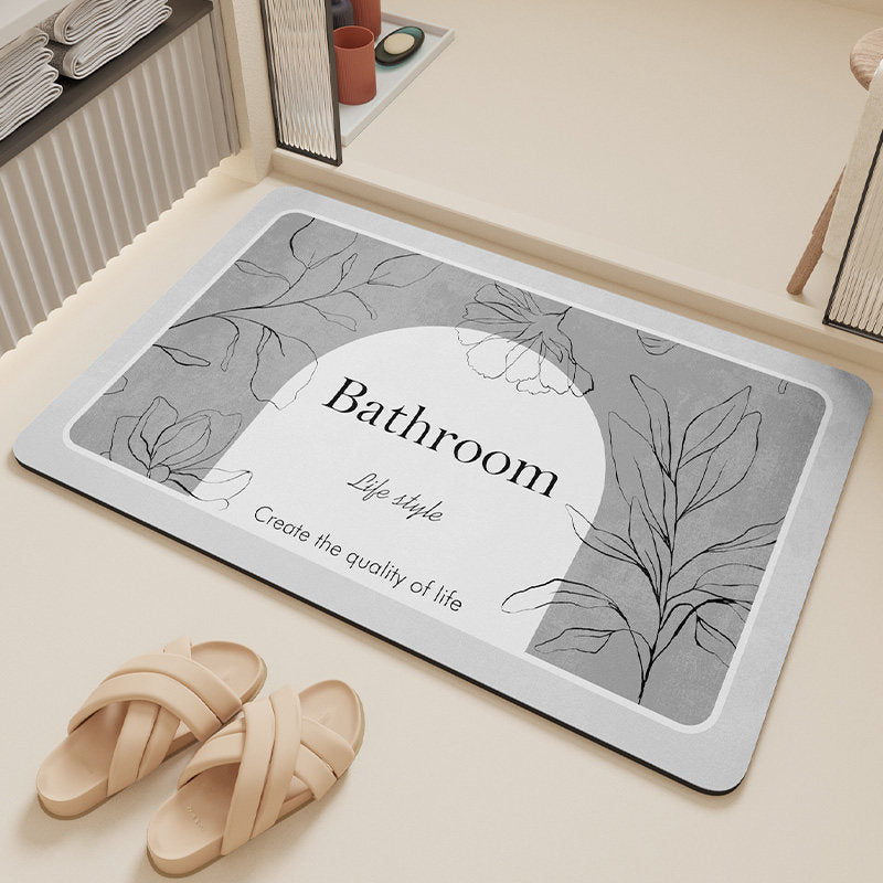 Stylish Decorative Bathroom Mat Kalsten