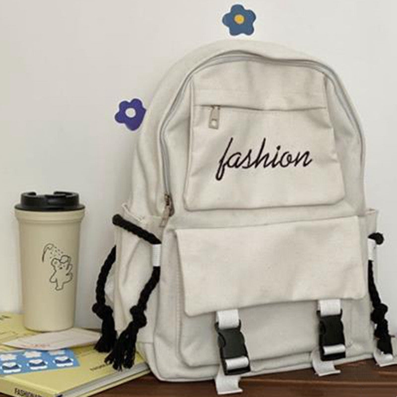 Trendy Canvas Backpack Kalsten