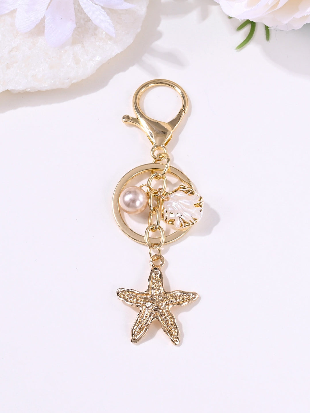Keychain with Maritime Star Motif Kalsten