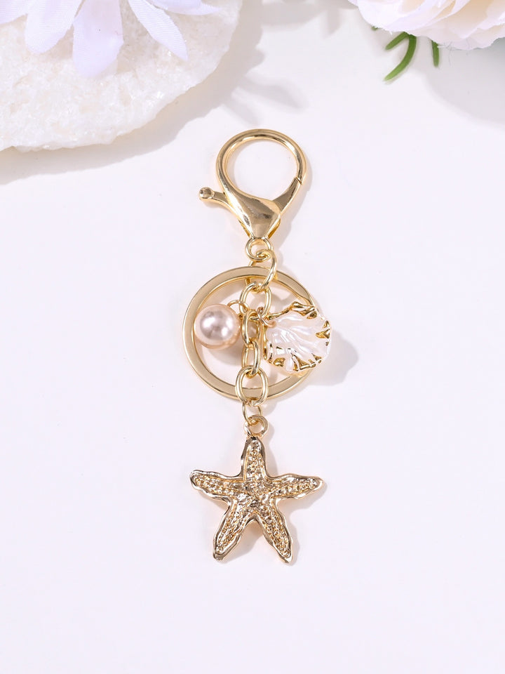 Keychain with Maritime Star Motif Kalsten