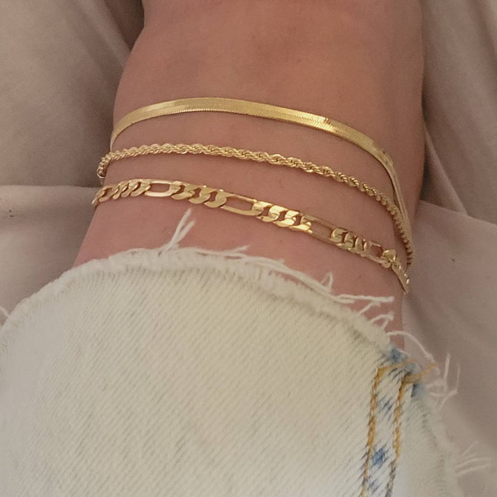 Elegant Double Chain Anklet Kalsten