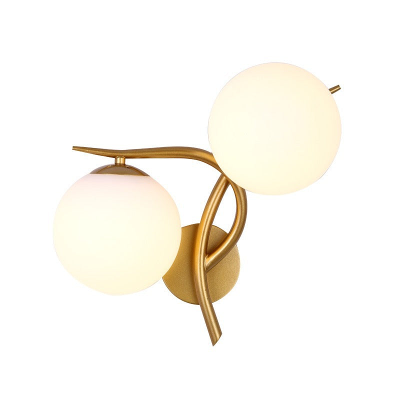 Artistic Double-Ball Sconce