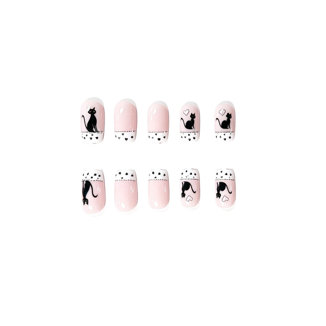 Cat-Themed Nail Art Set Kalsten