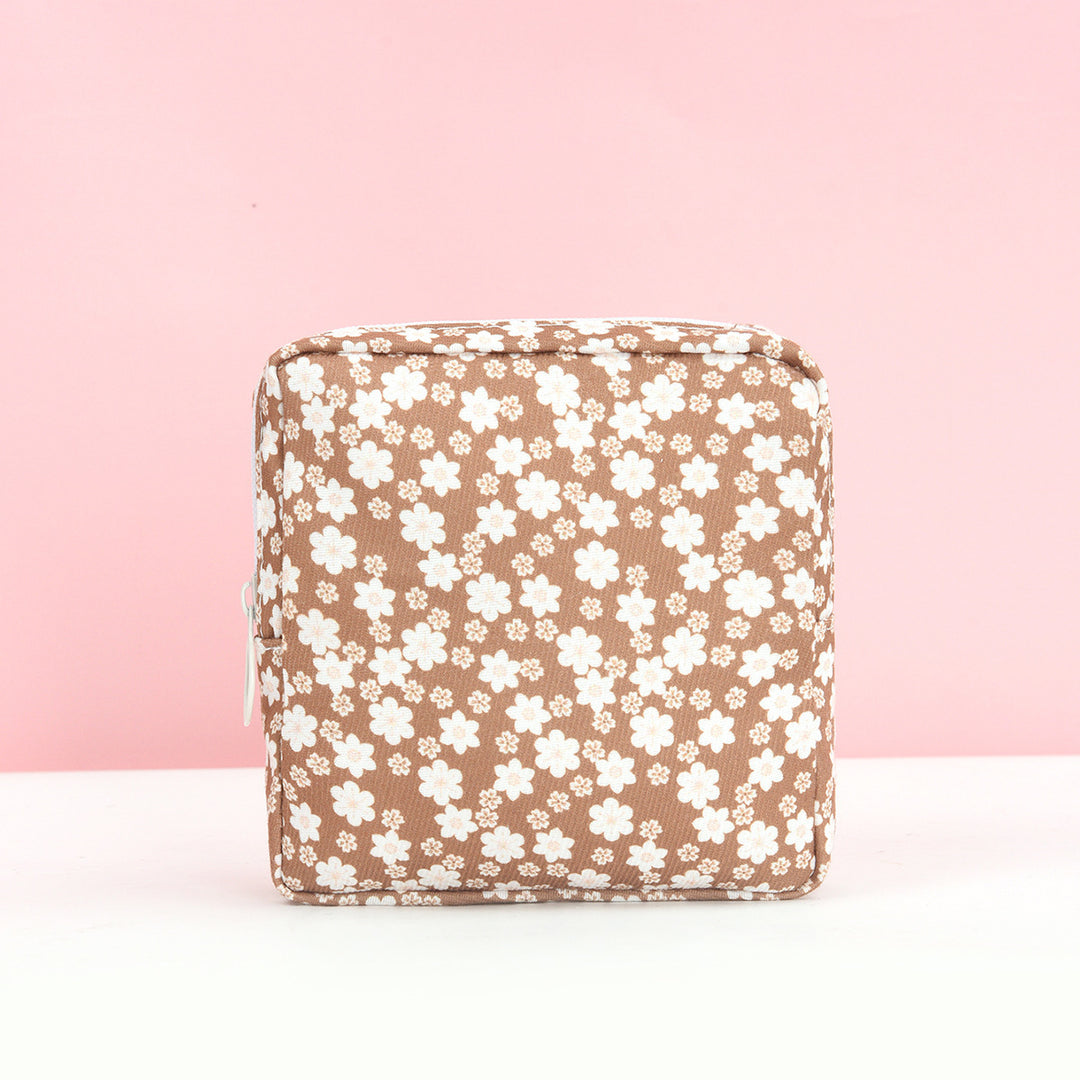 Cosmetic organizer with floral patterned design Kalsten