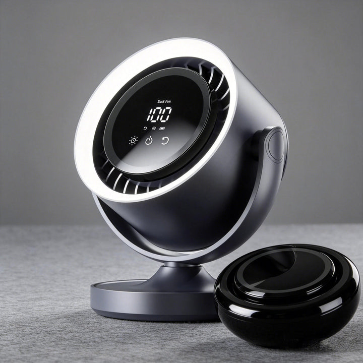 Women's table fan with digital control Kalsten