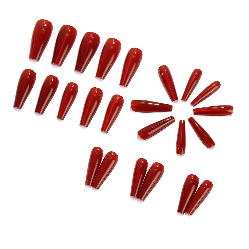 Artificial nails with elegant tip design Kalsten