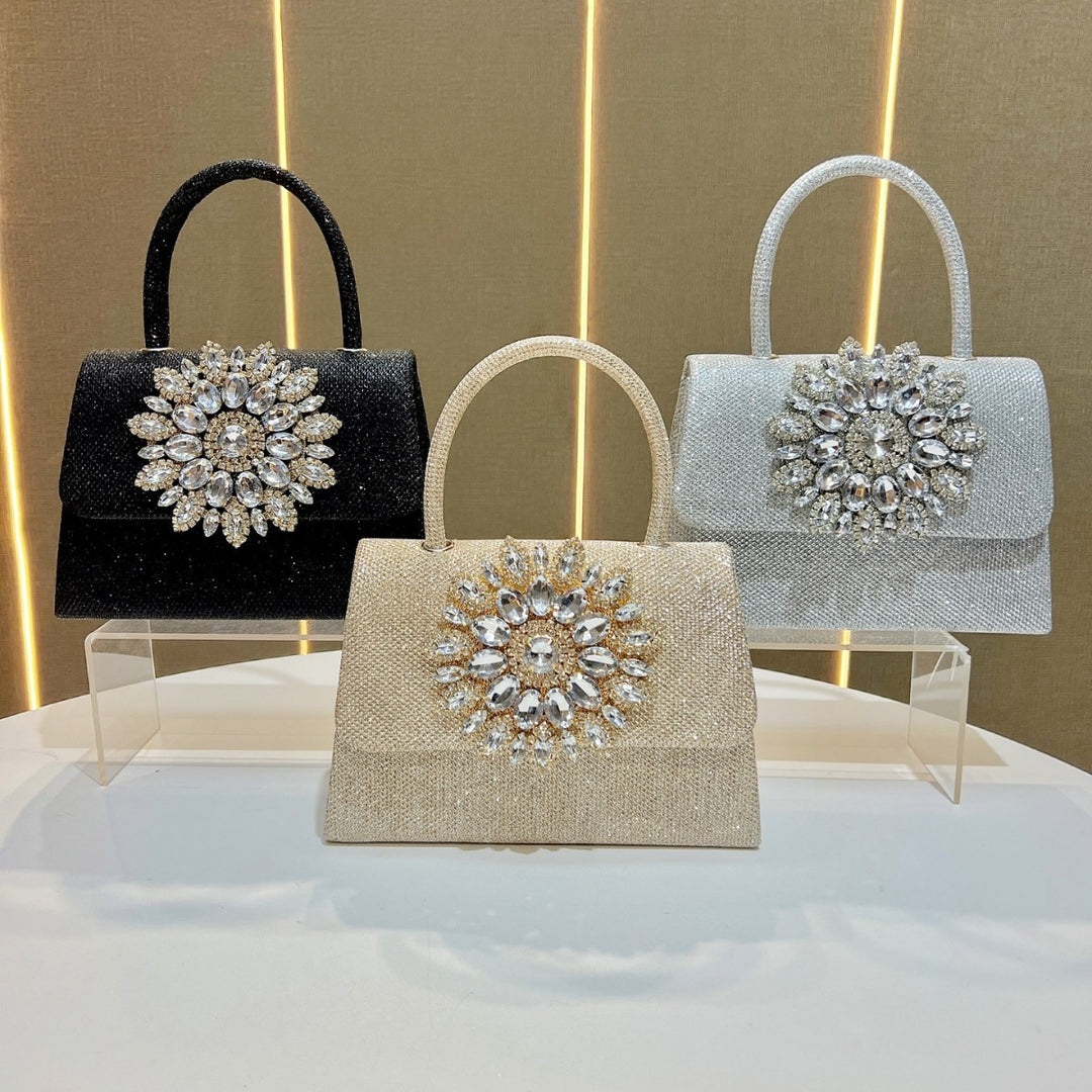 Sparkling Decorative Evening Handbag
