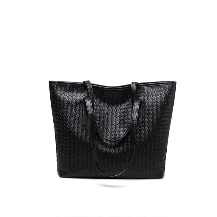 Woven Leather Tote Bag Kalsten