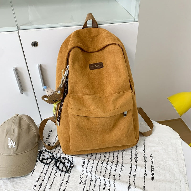Stylish Suede Backpack Kalsten