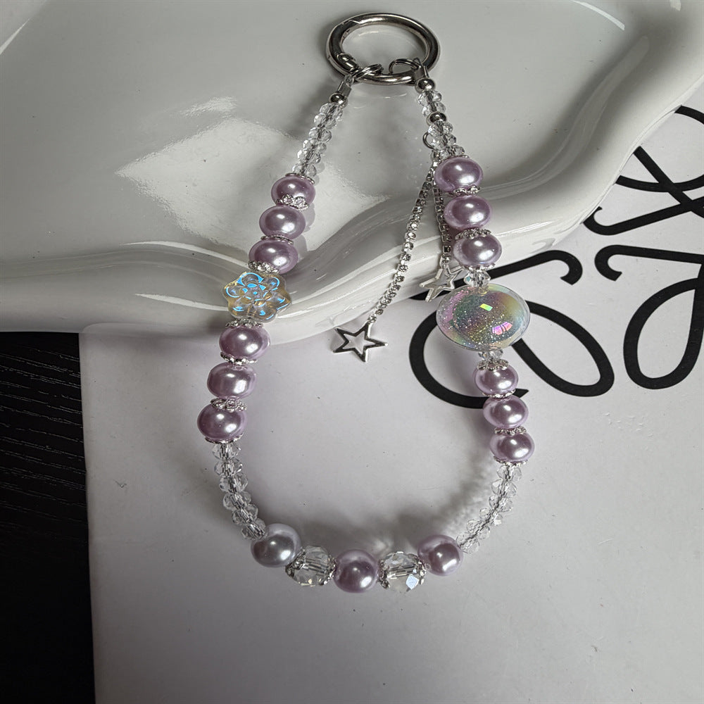 Elegant Beaded Charm Eyewear Strap Kalsten