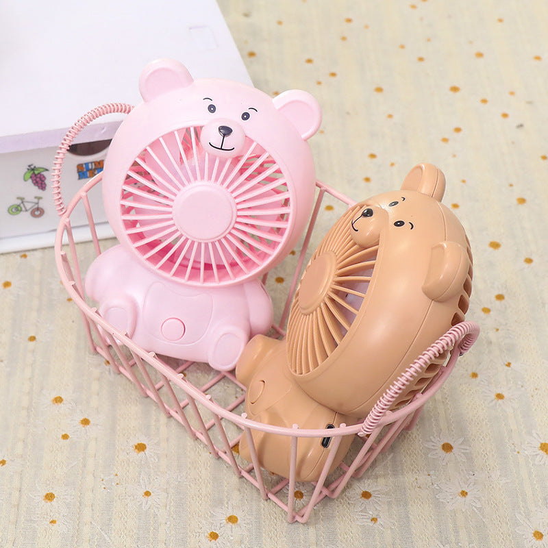 Ladies USB table fan in bear design Kalsten