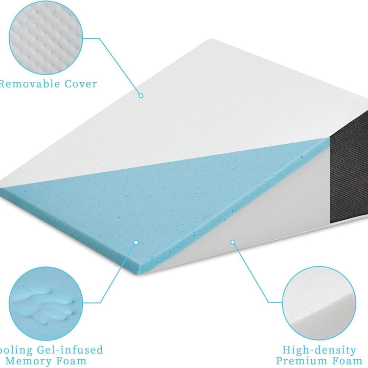 Adjustable Ergonomic Sleep Wedge Pillow