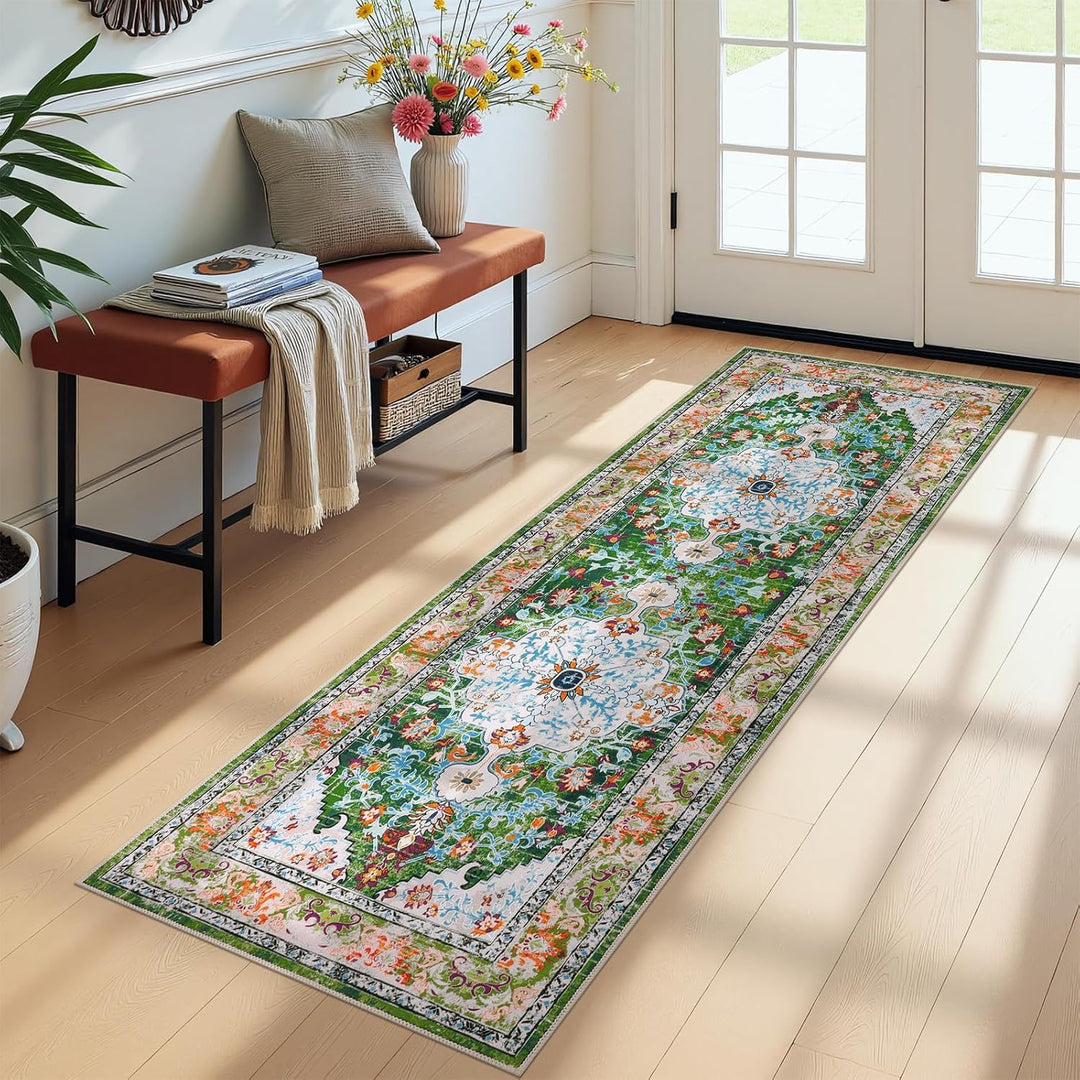 Vintage-Inspired Runner Rug