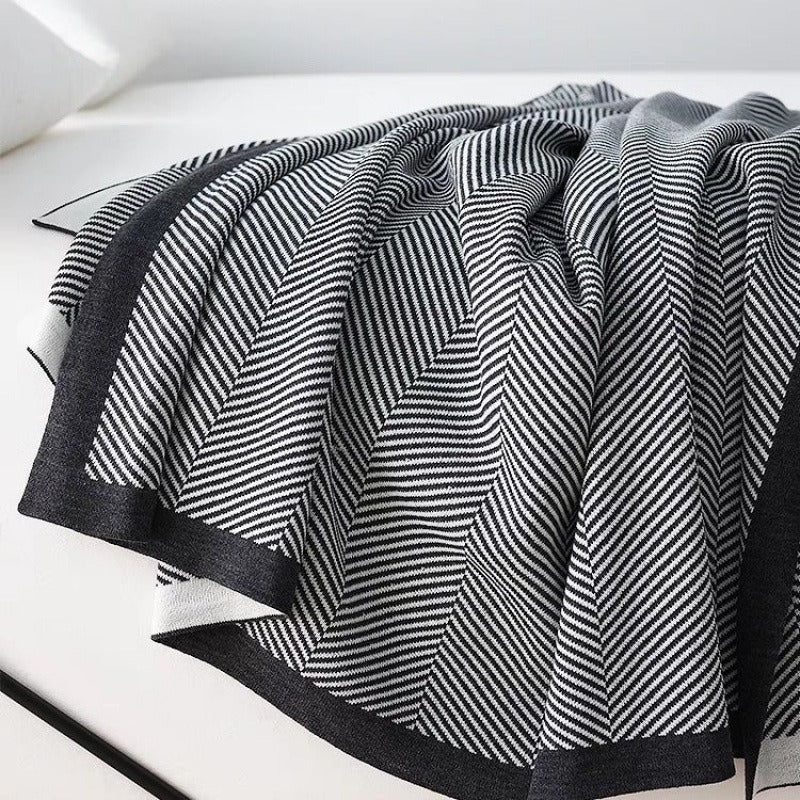 Cozy Cotton Throw Blanket Kalsten