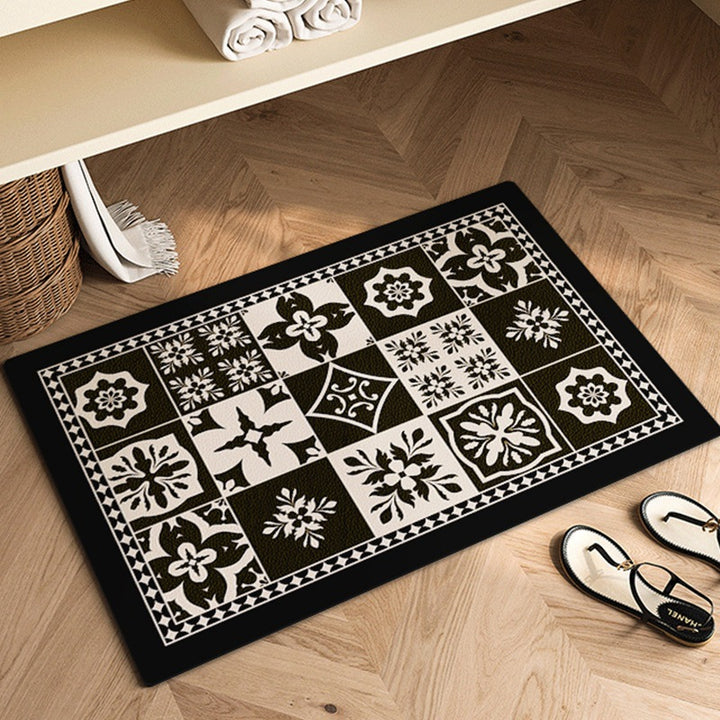 Artistic Geometric Bathroom Mat