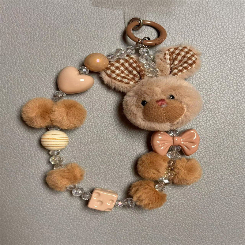 Cute Rabbit-Themed Charm Keychain Kalsten