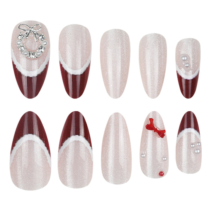 Decorative Holiday-Themed Press-On Nails Kalsten