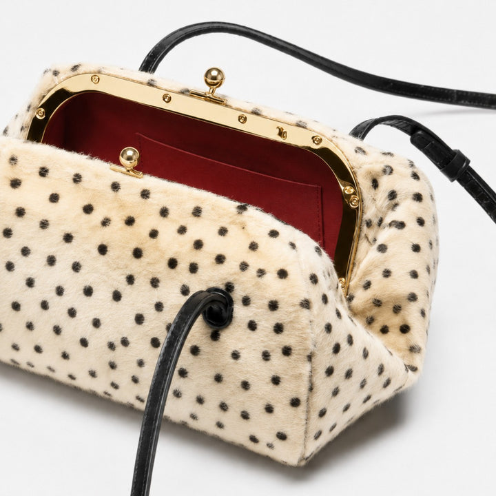 Playful Fuzzy Handheld Purse
