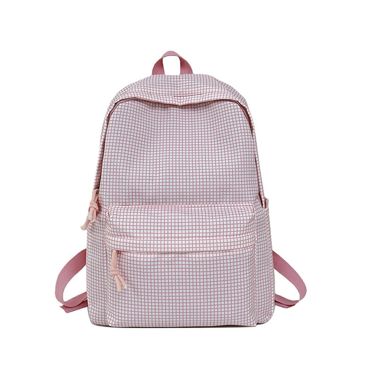 Textured Patterned Casual Backpack Kalsten