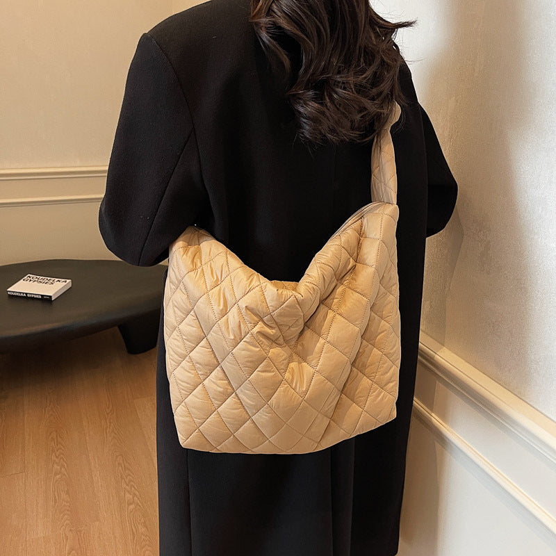 Quilted Shoulder Handbag