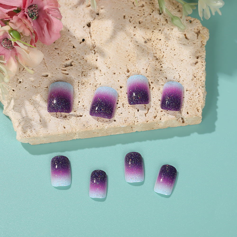 Acrylic nails with luxurious ombre effect Kalsten