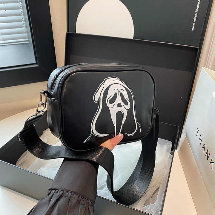 Graphic Print Crossbody Bag