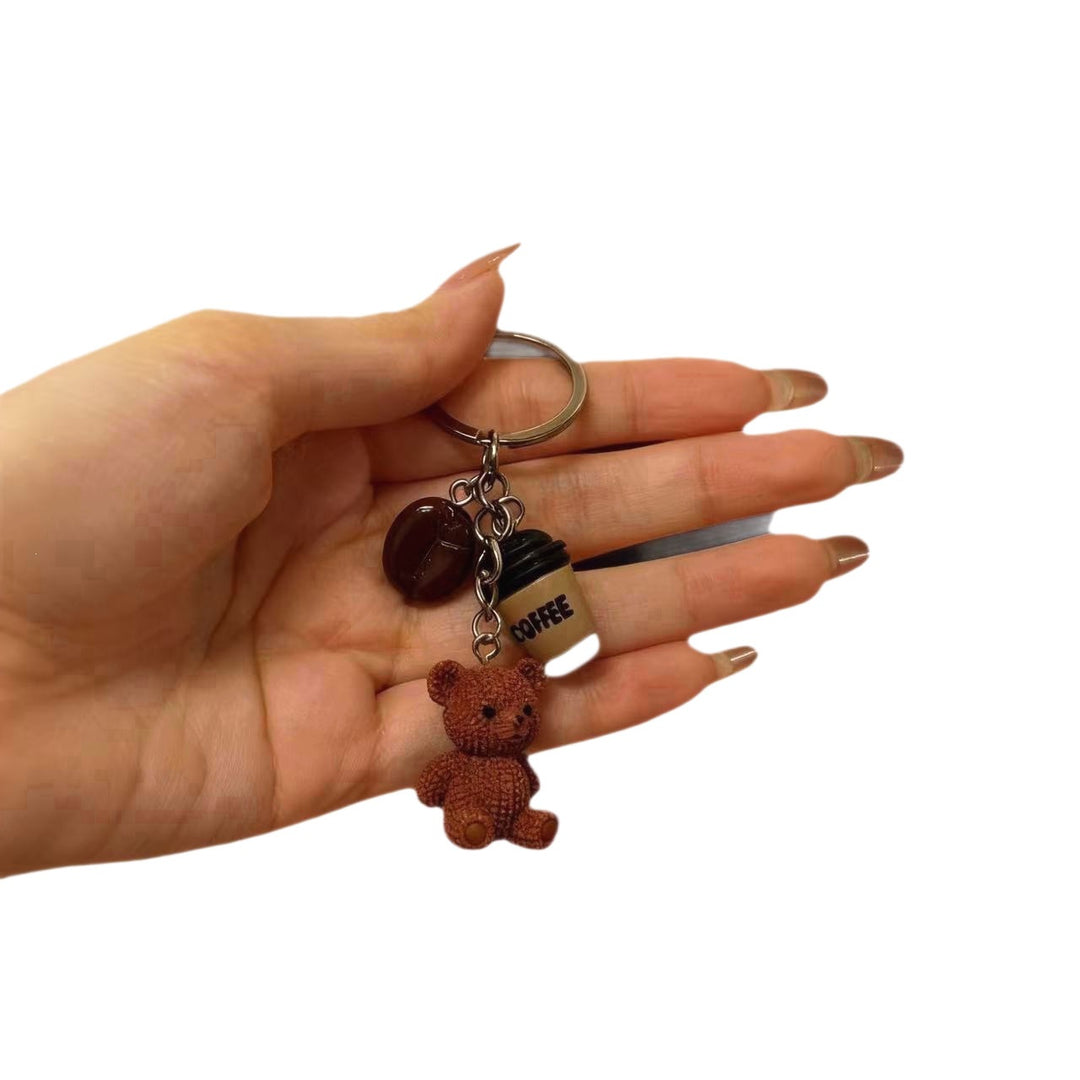Playful keychain with bears and drink Kalsten