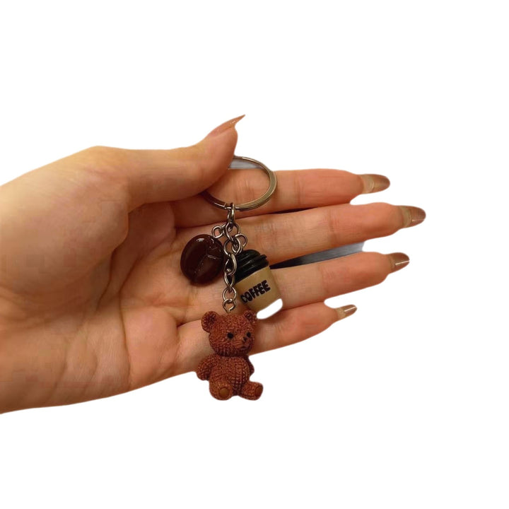 Playful keychain with bears and drink Kalsten