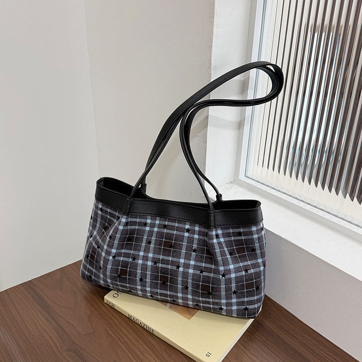 Star-Embellished Shoulder Bag