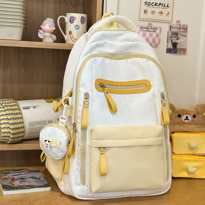 Stylish Star-Embellished Fashion Backpack Kalsten