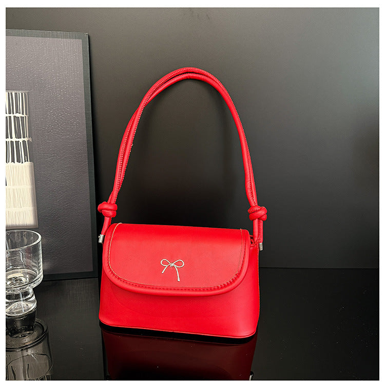 Minimalist Bow Detail Crossbody Handbag Kalsten