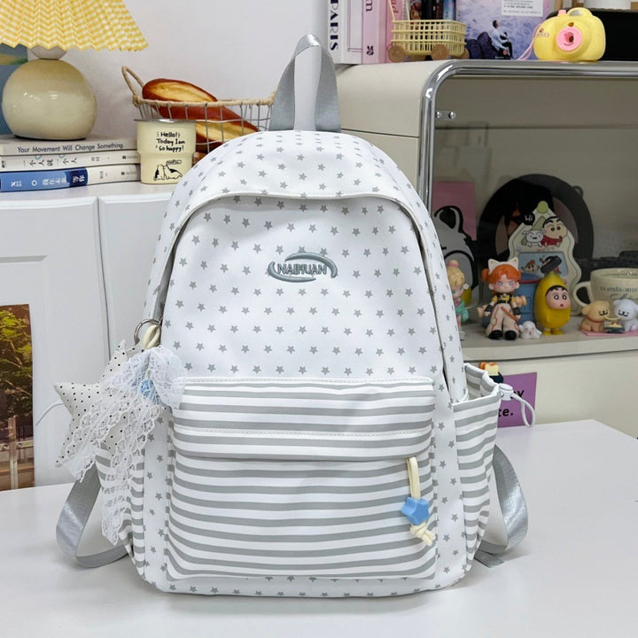 Stylish Star-Patterned Casual Backpack Kalsten