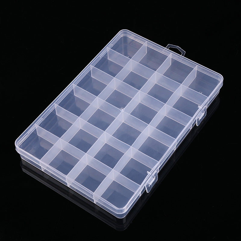 Multi-Compartment Clear Organizer Storage Box Kalsten