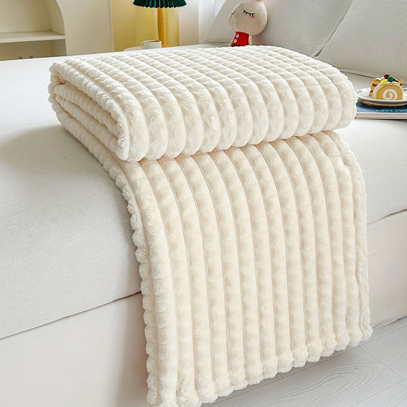 Ridge Textured Throw Blanket Kalsten