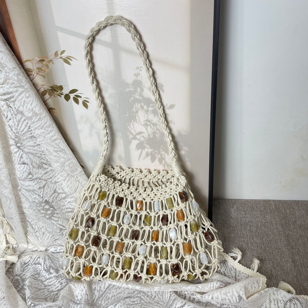 Hand-knotted fashion bag Kalsten