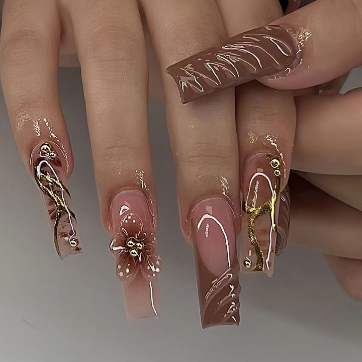 Custom Art Acrylic Nail Enhancements Kalsten