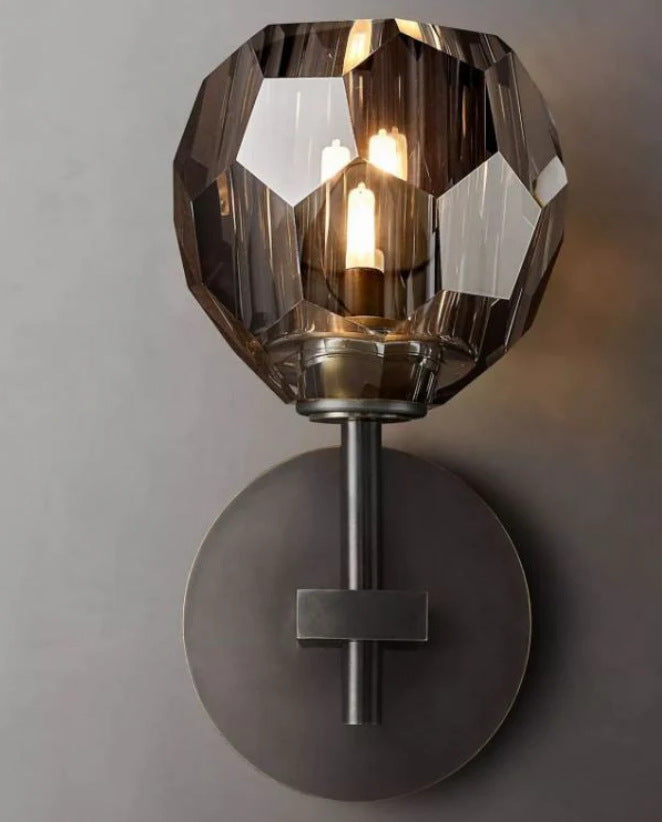 Elegant Crystal Wall Sconce