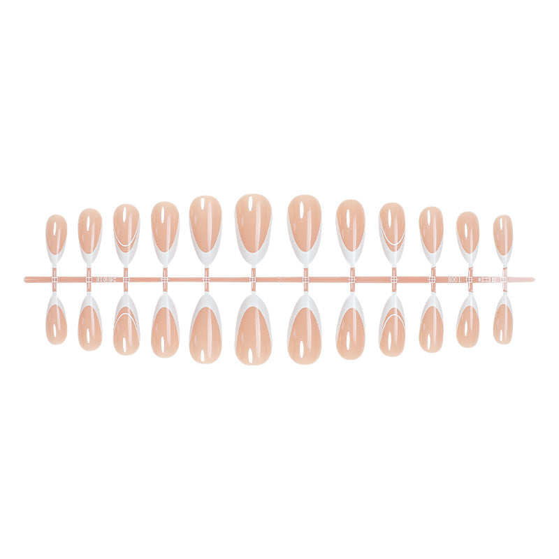 Natural Finish Gel Press-On Nails Kalsten