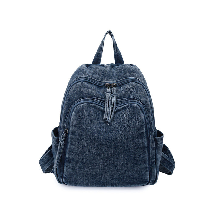 Durable Denim Backpack Kalsten