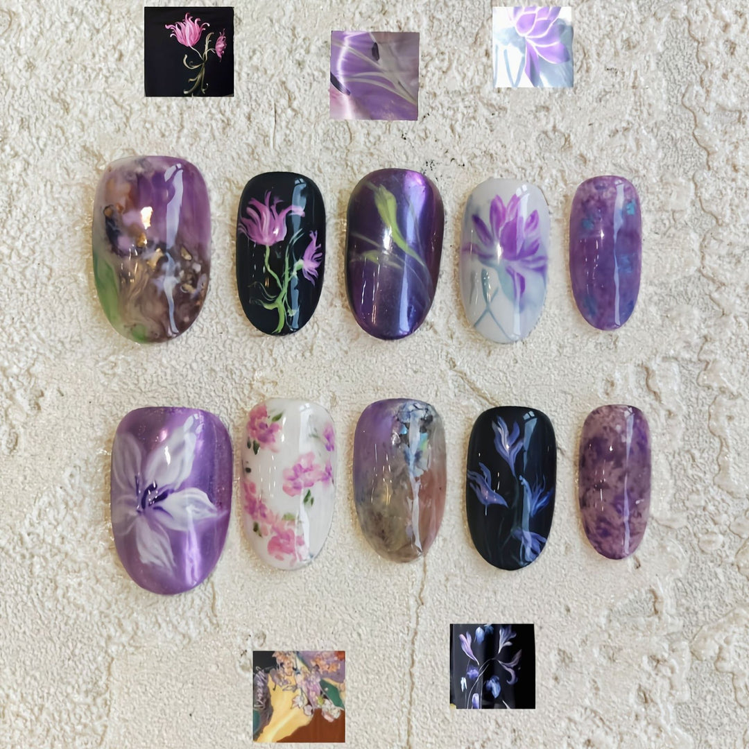 Artistic Themed Nail Design Collection Kalsten