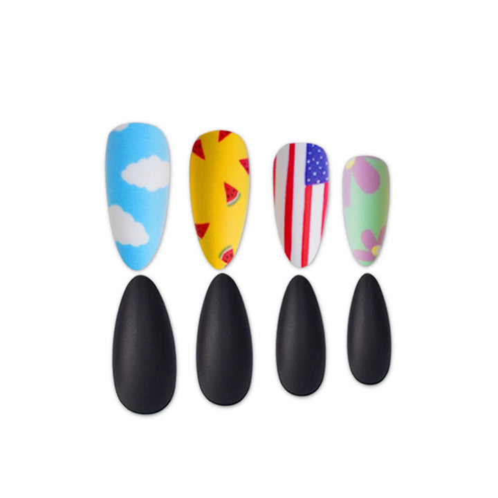 Creative Thematic Press-On Nail Set Kalsten