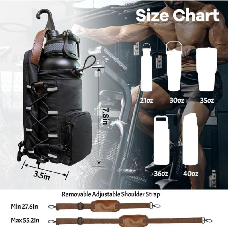 Practical bottle holder bag Kalsten