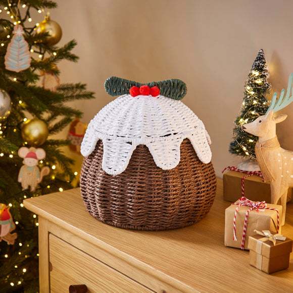 Playful storage basket in cake shape Kalsten