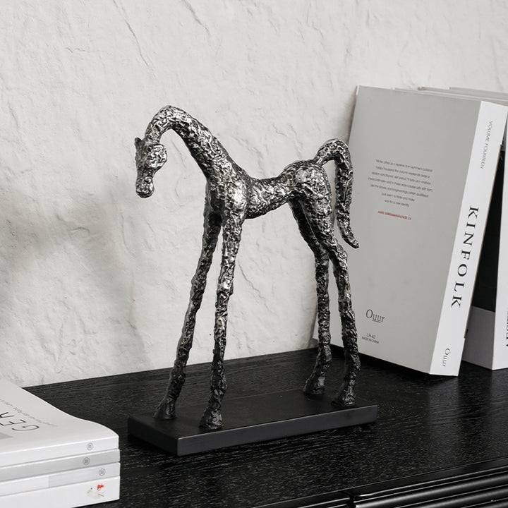 Sculptural Decorative Horse Figurine